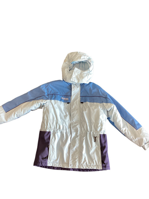 Vist Large View of Product Image Which is Used Columbia Outerwear Heavy Jacket W Sky Blue SM
