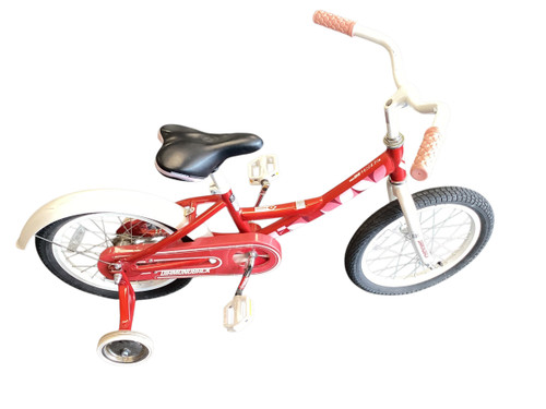 Used Diamondback MINI IMPRESSION Training Wheel Bike Girls Cardinal 16" 11845-S000033720 Vist Large View of Product Image Which is Used Diamondback MINI IMPRESSION Training Wheel Bike Girls Cardinal 16"