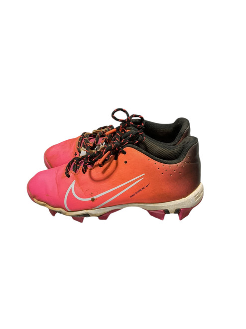 Vist Large View of Product Image Which is Used Nike DIAMOND BB/SB Cleats Pink Junior 03.5