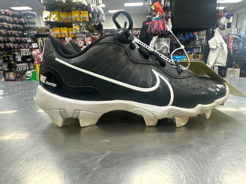 Vist Large View of Product Image Which is Used Nike ALPHA HURACHE BB/SB Cleats Black Junior 03