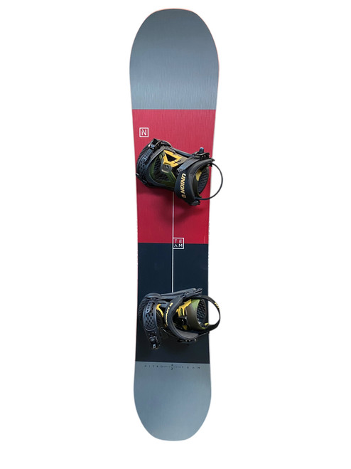 Vist Large View of Product Image Which is Used Nitro FUTURE TEAM Mens Board/Bindings Black 142 cm