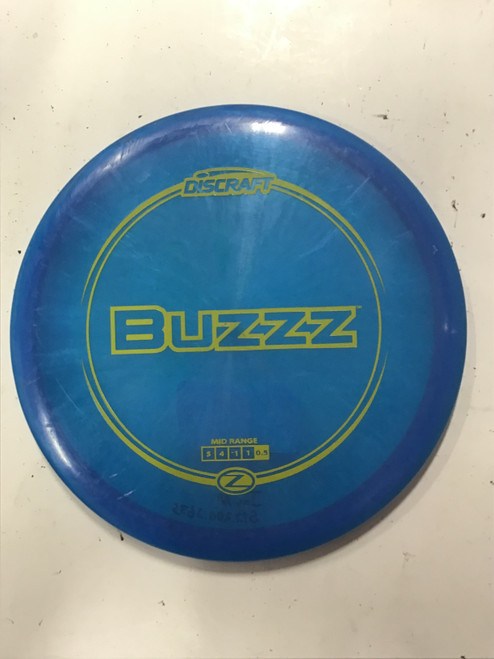 Used Discraft Z BUZZZ Disc Golf Mid Range Royal Blue 178g 10242-S000277173 Vist Large View of Product Image Which is Used Discraft Z BUZZZ Disc Golf Mid Range Royal Blue 178g