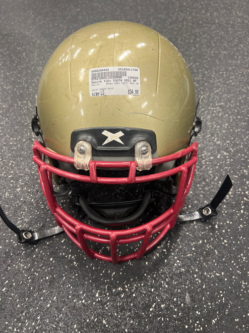 Vist Large View of Product Image Which is Used Xenith X2E+ YOUTH 2021 AF FB Helmet Vegas Gold LG