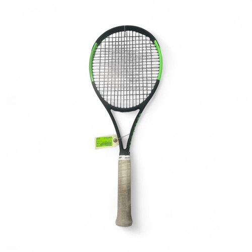 Vist Large View of Product Image Which is Used Wilson BLADE 98 Adult Tennis Racquet Black 4 3/8"