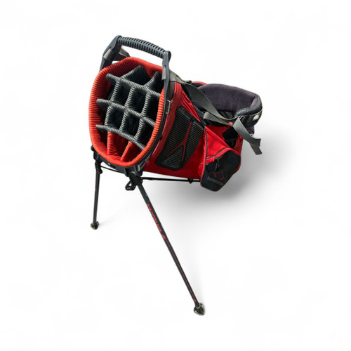 Vist Large View of Product Image Which is Used Sun Mtn 14 WAY STAND BAG Mens Stand Bag Red
