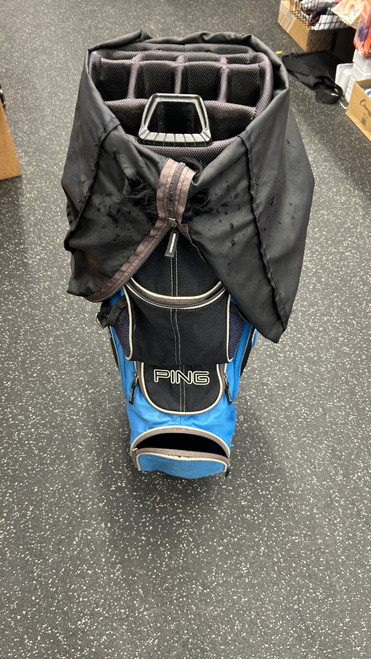 Vist Large View of Product Image Which is Used Ping TRAVERSE Mens Stand Bag Royal Blue