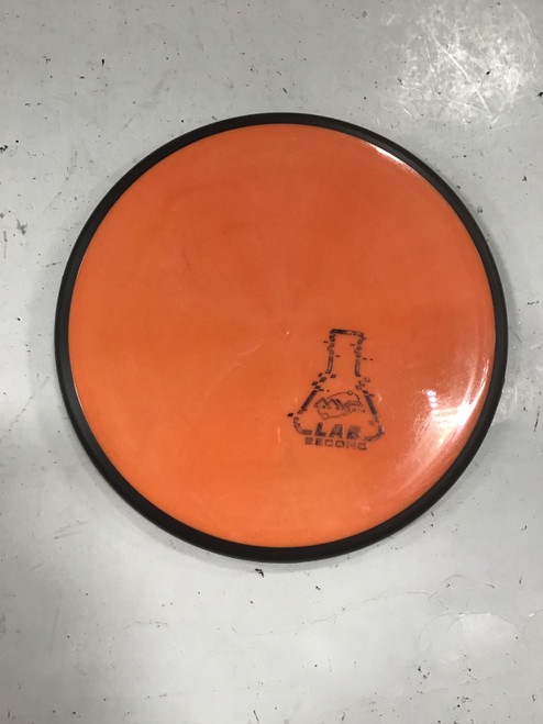 Vist Large View of Product Image Which is Used MVP NEUTRON MATRIX Disc Golf Mid Range Orange 177g