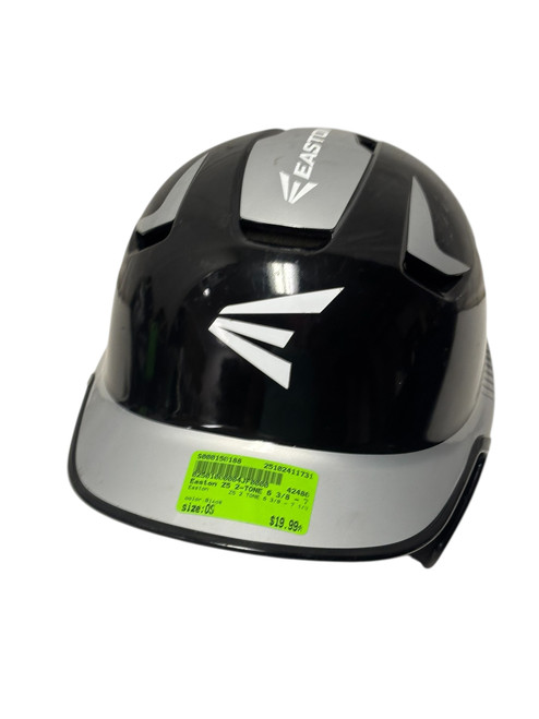 Vist Large View of Product Image Which is Used Easton Z5 2-TONE 6 3/8 - 7 1/8 Jr Batting Helmet Black
