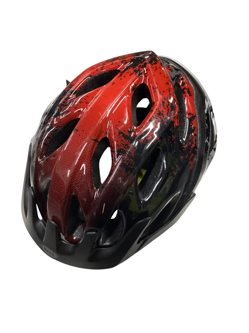 Vist Large View of Product Image Which is Used Bell BO605Y-04 Bike Helmet Red S/M
