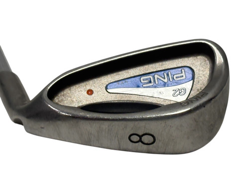 Vist Large View of Product Image Which is Used Ping G2 ORANGE DOT Mens Individual Iron RH 8 Iron 36.25"