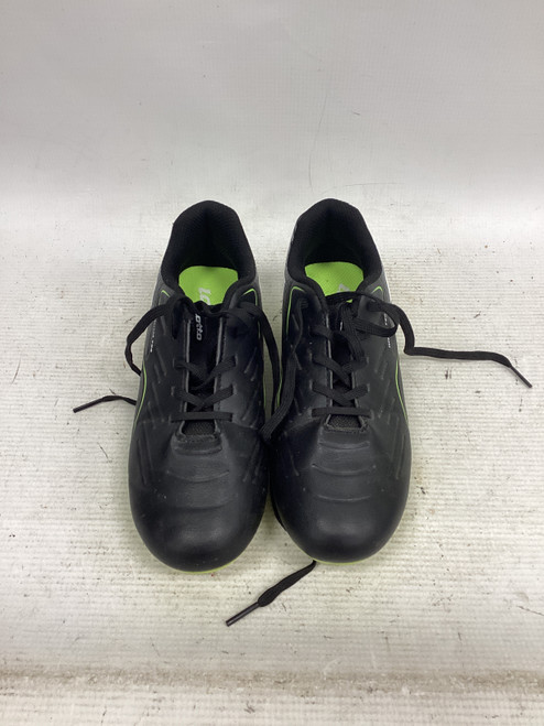 Vist Large View of Product Image Which is Used Lotto Soccer Cleats Black Junior 02