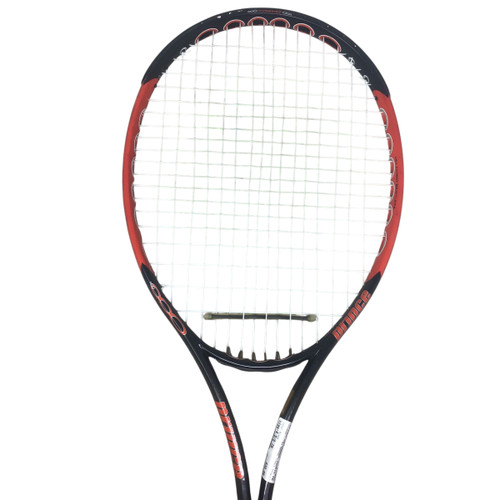 Used Prince O3 ORANGE TENNIS RACQUET Adult Tennis Racquet Black 4 5/8" Vist Large View of Product Image Which is Used Prince O3 ORANGE TENNIS RACQUET Adult Tennis Racquet Black 4 5/8"