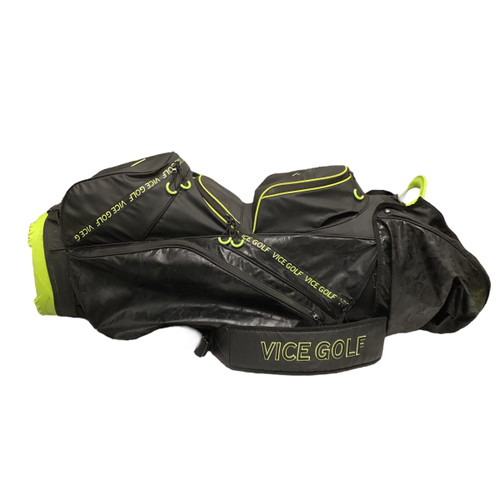 Vist Large View of Product Image Which is Used VICE GOLF Mens Stand Bag Black