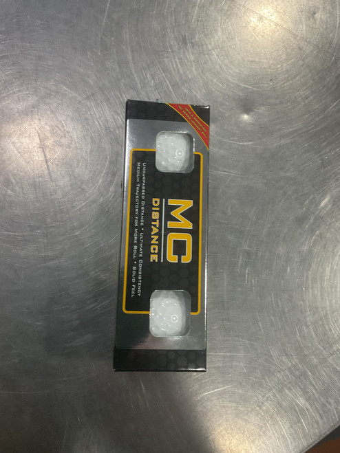 Vist Large View of Product Image Which is Used MC DISTANCE 3 BALL SLEEVE 3 Ball - Golf Ball Sleeve White