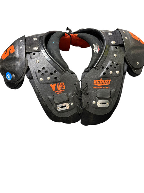 Used Schutt Y FLEX FB Shoulder Pads None MD 11307-S000260692 Vist Large View of Product Image Which is Used Schutt Y FLEX FB Shoulder Pads None MD