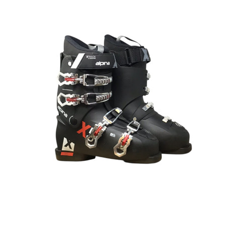 Vist Large View of Product Image Which is Used Elan X5 Mens DH Ski Boot Black 265 MP - M08.5 - W09.5