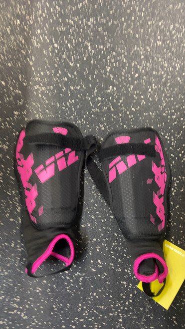 Vist Large View of Product Image Which is Used Vizari Soccer Shin Guards Youth Black SM