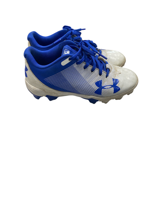 Vist Large View of Product Image Which is Used Under Armour BASEBALL CLEAT BB/SB Cleats Royal Blue Junior 02