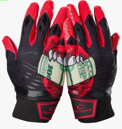 Vist Large View of Product Image Which is New Cutters Money Mouth REV Pro 5.0 Receiver Gloves - XL
