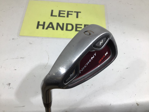 Vist Large View of Product Image Which is Used Nickent 3DX 9 IRON LH UNIFLEX Mens Individual Iron LH 9 Iron