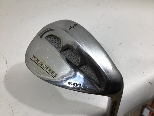 Used TOUR SERIES 60 DEG RH WEDGE Golf Wedge Mens RH 60 Degree 11752-S000071396 Vist Large View of Product Image Which is Used TOUR SERIES 60 DEG RH WEDGE Golf Wedge Mens RH 60 Degree