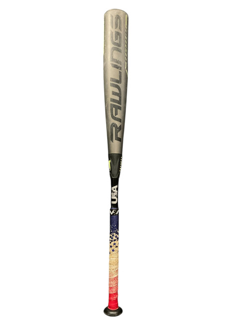 Vist Large View of Product Image Which is Used Rawlings RAWLINGS QUATRO PRO USA 30 -10 BASEBALL BB/SB USA 2 5/8 Bat 30"