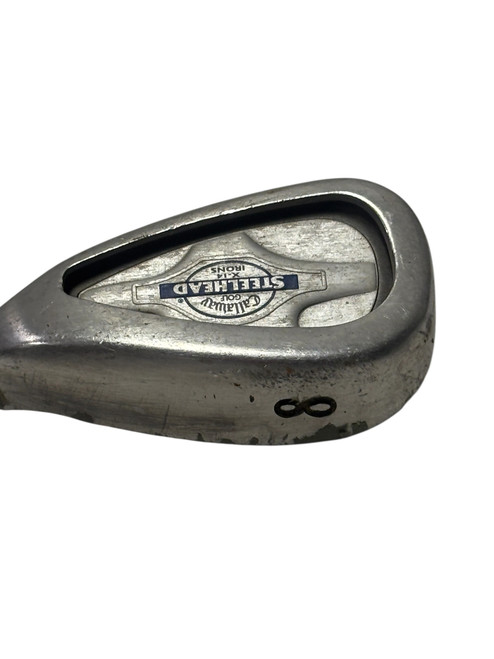 Vist Large View of Product Image Which is Used Callaway STEELHEAD X-14 Mens Individual Iron RH 8 Iron 36.5"