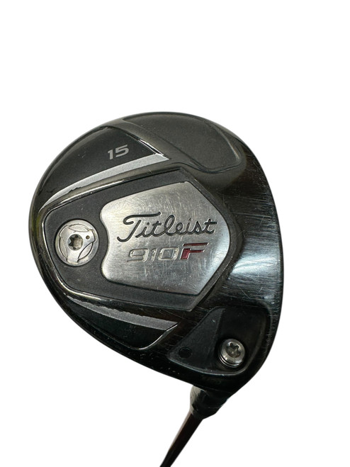 Vist Large View of Product Image Which is Used Titleist 910 F Mens Fairway Wood RH 3 Wood
