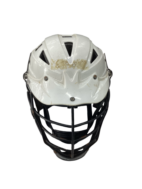 Vist Large View of Product Image Which is Used Cascade CPV-R Lacrosse Helmet White S/M