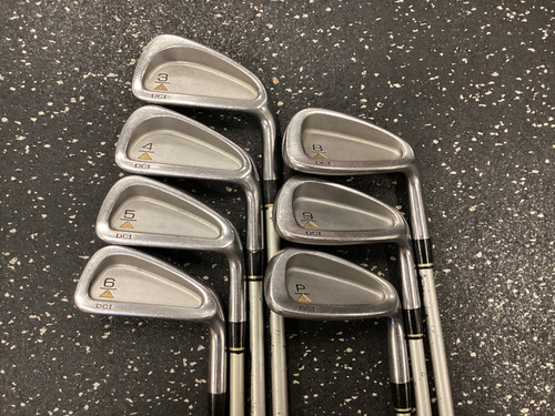 Vist Large View of Product Image Which is Used Titleist TITLEIST DCI BLACK Mens Iron Set RH 3I-PW