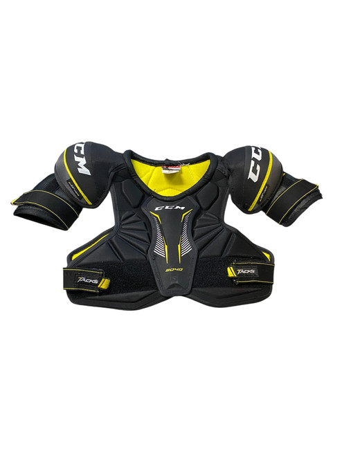 Used CCM TACKS 9040 Junior Shoulder Pads SM 11706-S000366171 Vist Large View of Product Image Which is Used CCM TACKS 9040 Junior Shoulder Pads SM