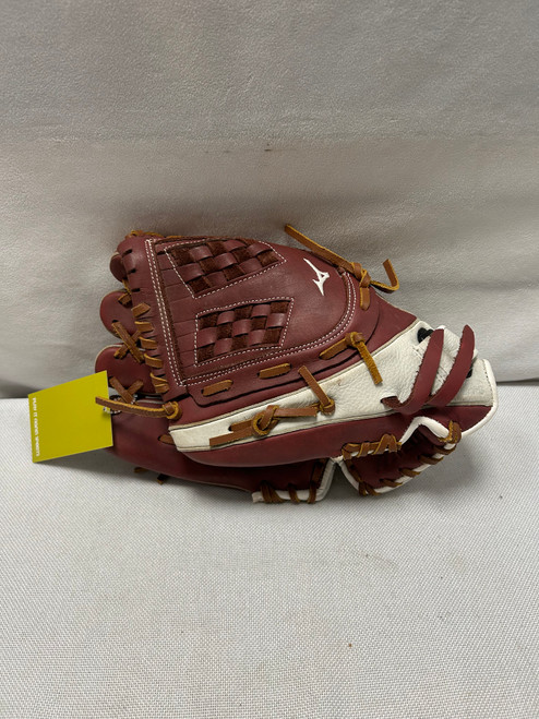 Vist Large View of Product Image Which is Used Mizuno SUPREME FASTPITCH BB/SB Glove LH Throw Brown 12"