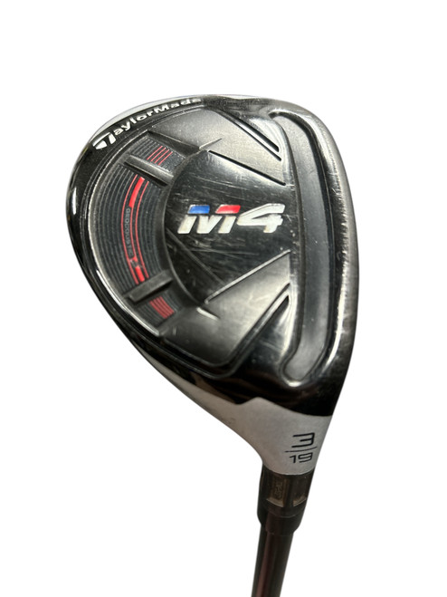 Vist Large View of Product Image Which is Used Taylormade M4 3 HYB Mens Hybrid Club RH 3 Hybrid