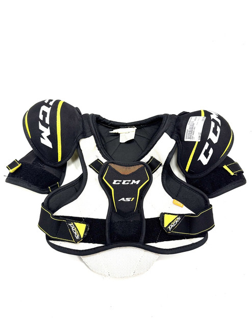 Used CCM TACKS AS1 Youth Shoulder Pads LG 11860-S000300082 Vist Large View of Product Image Which is Used CCM TACKS AS1 Youth Shoulder Pads LG