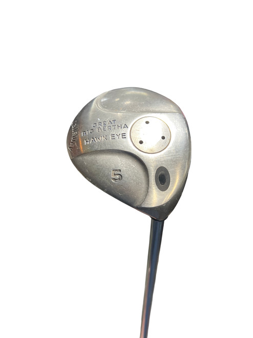Used Callaway BIG BERTHA Mens Fairway Wood RH 5 Wood 11724-S000219124 Vist Large View of Product Image Which is Used Callaway BIG BERTHA Mens Fairway Wood RH 5 Wood