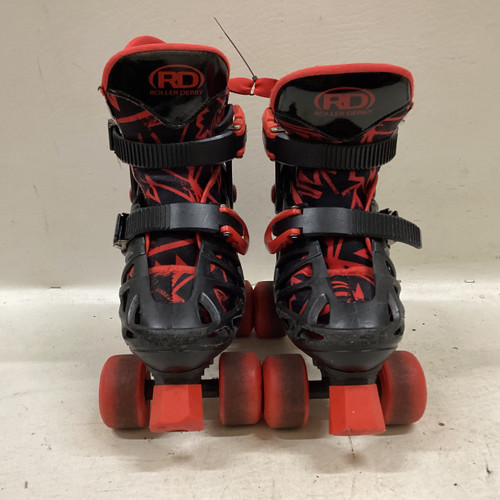 Vist Large View of Product Image Which is Used QUICK-FIT 12-2 ADJ Child Rec Fitness Skates Red Adjustable