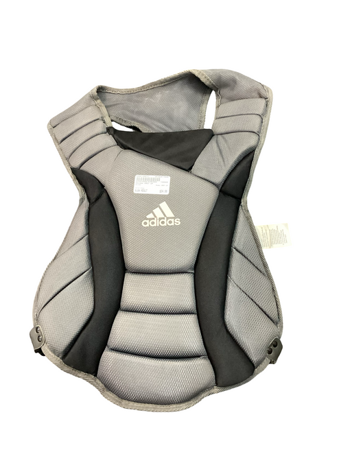 Vist Large View of Product Image Which is Used Adidas GREY CP Catchers Chest Protector Grey Adult