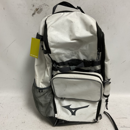 Vist Large View of Product Image Which is Used Mizuno BB/SB Player Backpack White
