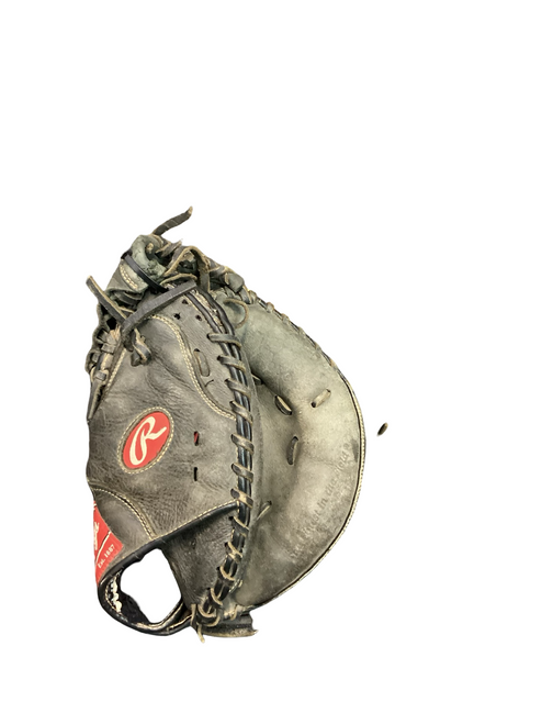 Vist Large View of Product Image Which is Used Rawlings RCM 325BB BB/SB Catchers RH Throw Black 32 1/2"