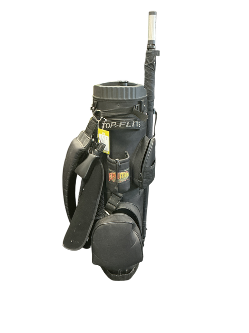 Used BLACK GOLF BAG Mens Stand Bag Black 11892-S000024000 Vist Large View of Product Image Which is Used BLACK GOLF BAG Mens Stand Bag Black