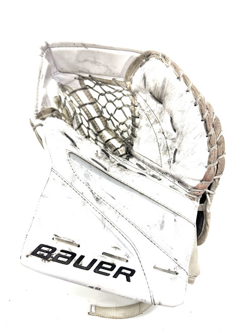 Vist Large View of Product Image Which is Used Bauer MV PRO Senior Goalie Catcher White