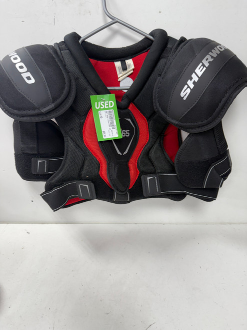 Vist Large View of Product Image Which is Used Sher-wood M65 Senior Shoulder Pads MD