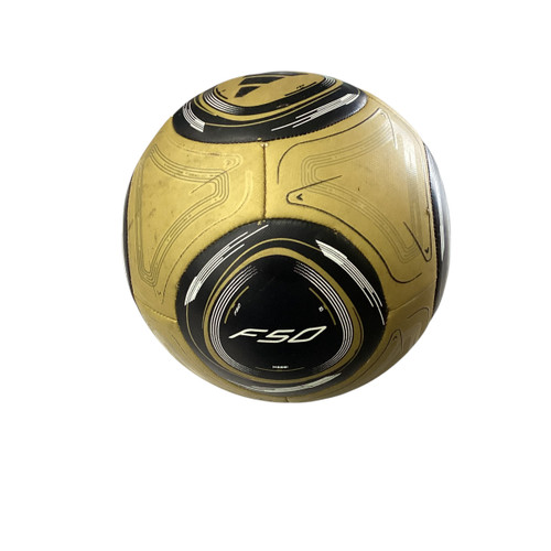 Used Adidas MESSI SOCCER BALL All Size Soccer Ball Gold 4 11760-S000083615 Vist Large View of Product Image Which is Used Adidas MESSI SOCCER BALL All Size Soccer Ball Gold 4