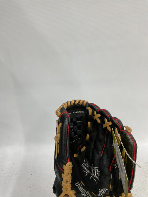 Used Rawlings H100BB BB/SB Glove T-ball Black 10" 11871-S000023728 Vist Large View of Product Image Which is Used Rawlings H100BB BB/SB Glove T-ball Black 10"
