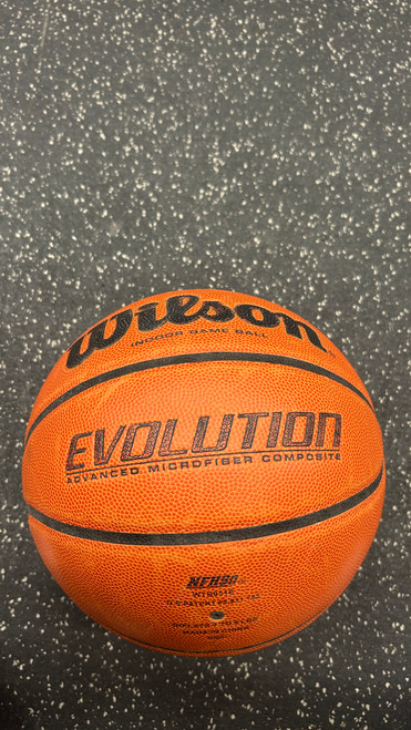 Used Wilson Basketball Adult Indoor 11162-S000439292 Vist Large View of Product Image Which is Used Wilson Basketball Adult Indoor