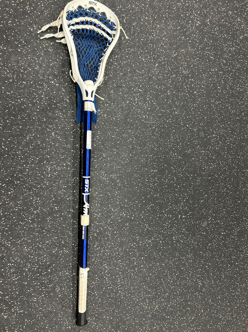 Vist Large View of Product Image Which is Used STX AV8 BACKYARD Men Atk/Mid Complete Stick Royal Blue