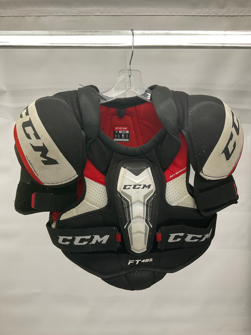 Vist Large View of Product Image Which is Used CCM JETSPEED FT485 Senior Shoulder Pads MD