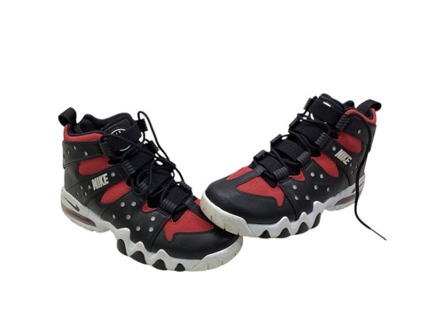 Used Nike Basketball Shoes M White/Black/Red Senior 9 11347-S000258241 Vist Large View of Product Image Which is Used Nike Basketball Shoes M White/Black/Red Senior 9