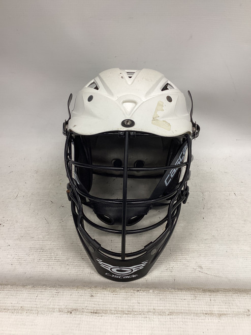 Used Cascade CPX R Lacrosse Helmet White One Size 11851-S000039487 Vist Large View of Product Image Which is Used Cascade CPX R Lacrosse Helmet White One Size