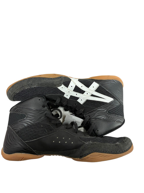 Vist Large View of Product Image Which is Used Asics Wrestling Shoes Black Junior 05.5